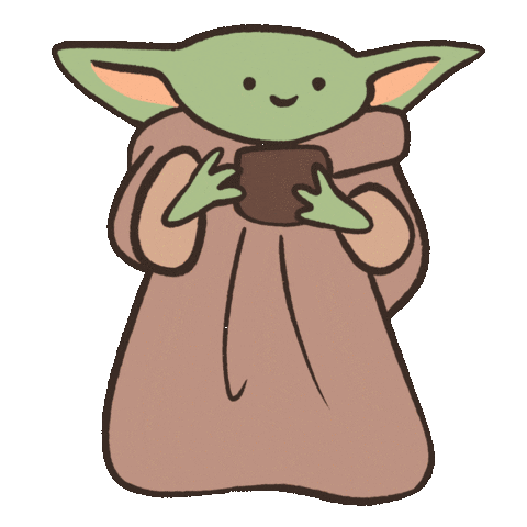 Baby Yoda Sticker For Ios Android Giphy Baby Yoda Sticker For Ios Android Giphy