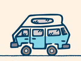 Vw Bus GIF by Bound For Nowhere