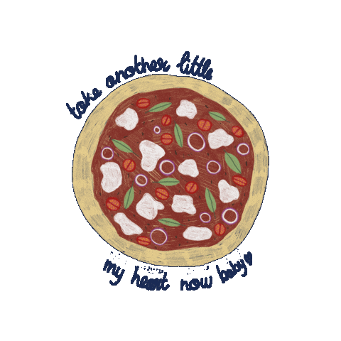 Pizza Love Sticker