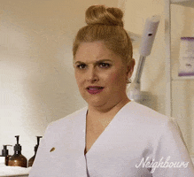 Lucy Durack What GIF by Neighbours (Official TV Show account)