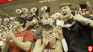 Fans Bloomington GIF by Indiana Hoosiers