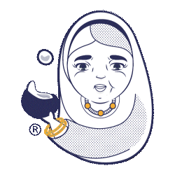 Latifa almutiri Sticker