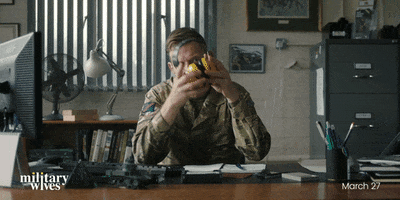Military Wives Mood GIF by Bleecker Street