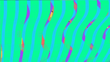 dadawestern color synth colors lines GIF