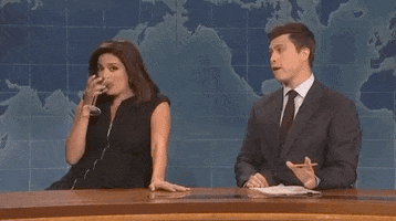 Cecily Strong Reaction GIF by Saturday Night Live
