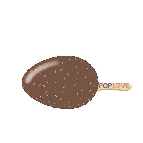 Gelato place made it by hand crafted Sticker