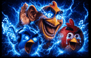 Angry Birds Listening GIF