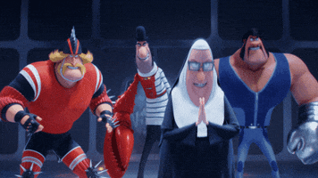 Scared Fight GIF by Minions
