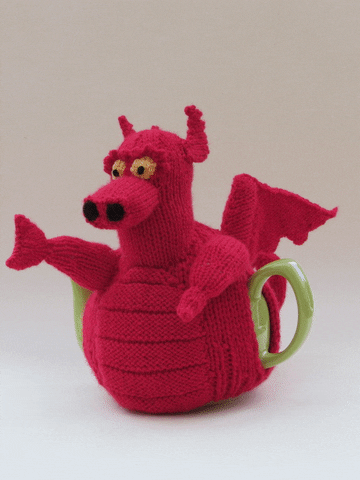 Red Dragon Smoking GIF by TeaCosyFolk