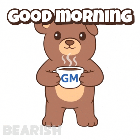 Good Morning Coffee GIF by BEARISH