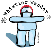 Whistler Blackcomb Sticker by Eva