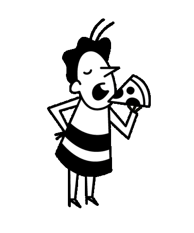 Pizza Jidlo Sticker by Vosime.cz