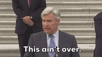 Sheldon Whitehouse This Aint Over GIF by GIPHY News