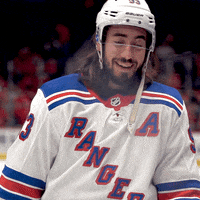 Ice Hockey Smile GIF by New York Rangers