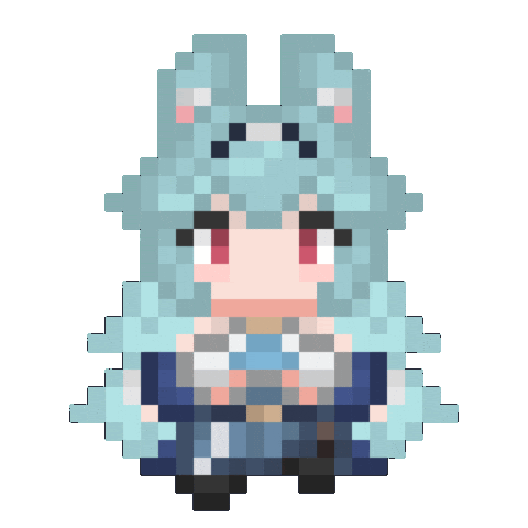 Pixel 8Bit Sticker