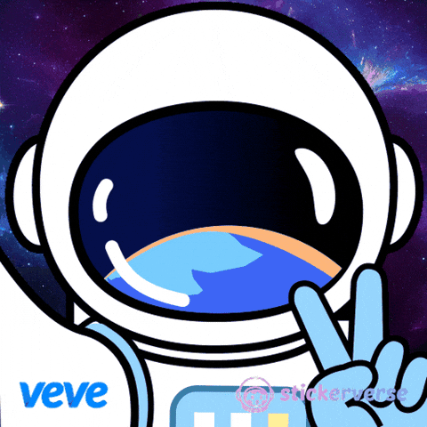Peace Out Space GIF by VeVe