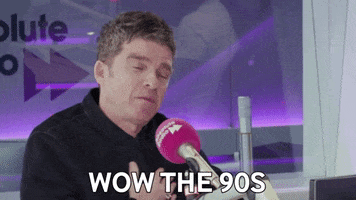 Noel Gallagher 90S GIF by AbsoluteRadio