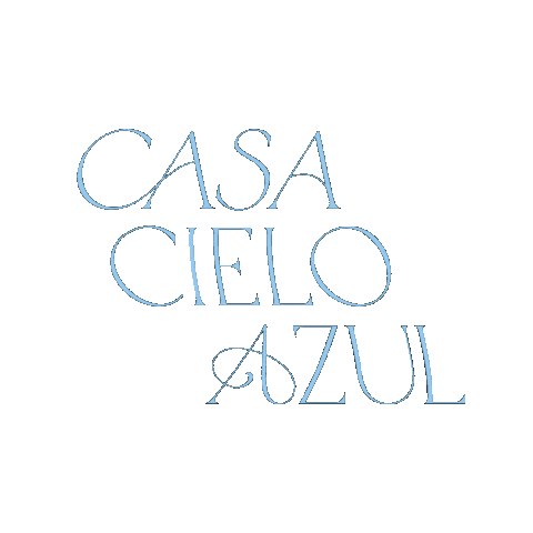 Casa Cielo Azul Sticker by Bogard NY