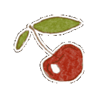 Fruit Cherry Sticker by CHRISTOPH MIETHKE GMBH & CO. KG