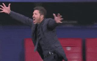 Excited Champions League GIF by UEFA