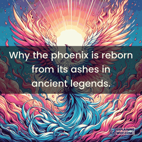 Phoenix Rebirth GIF by ExplainingWhy.com