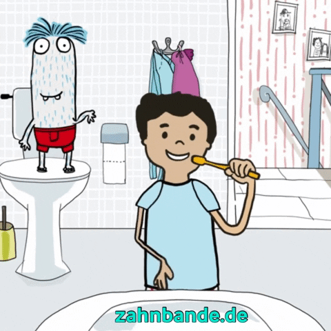 Zahnbürste Toothbrushing GIF by proDente