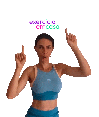 Ec Sticker by Exercício em Casa