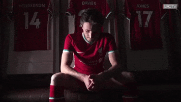 Think Sit Down GIF by Liverpool FC