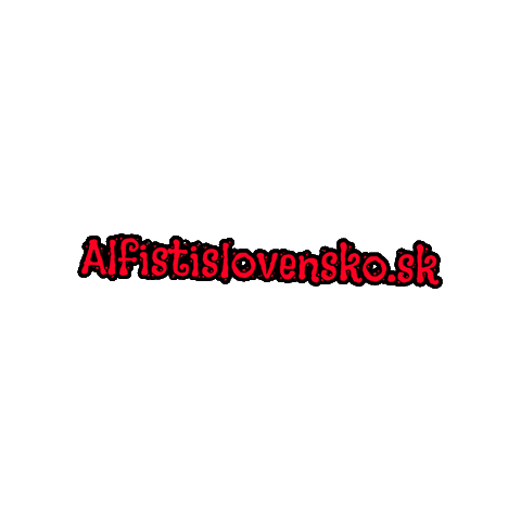Slovakia Alfa Sticker by Alfisti Slovensko