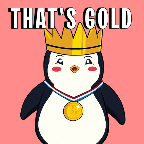 Queen Thumbs Up GIF by Pudgy Penguins