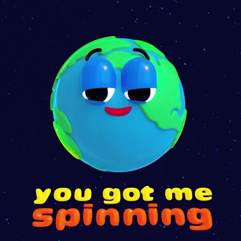 Mother Earth Spinning GIF
