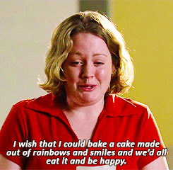 Image result for mean girls gif bake cookies