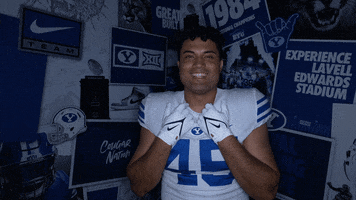 Lets Go GIF by BYU Cougars