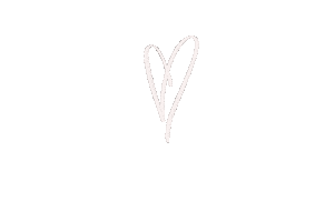 White Heart Sticker