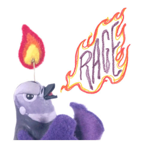 Angry Sticker