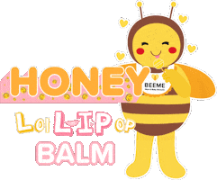 Bee Lollipop Sticker by BEEME - Mom & Baby Skincare