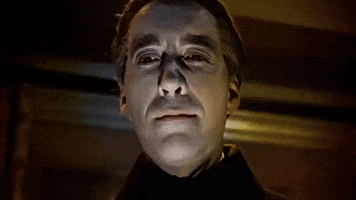 Christopher Lee Dracula GIF by Warner Archive
