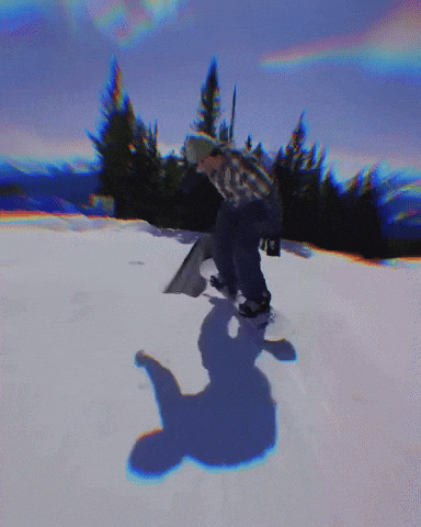 Snowboarding GIF