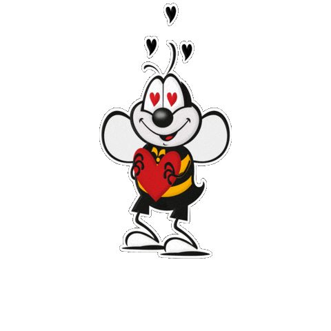 Bee Sticker by abimarsupermercados