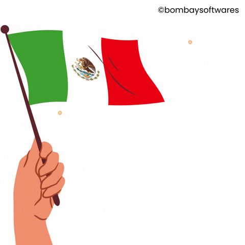 Independence Day Mexico GIF by Bombay Softwares