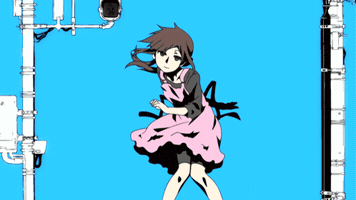 Mekaku City Actors Truck GIF