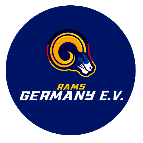La Rams Rannfl Sticker by Rams-Germany