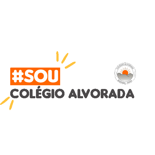 Sou Maraba Sticker by Colégio Alvorada