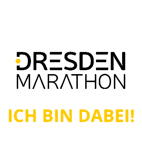 Anniversary Marathon Sticker by DRESDEN-MARATHON