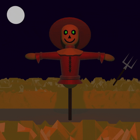 Scarecrow Bogle GIF by Telletec