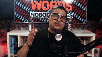 Just Words Nobody Cares GIF
