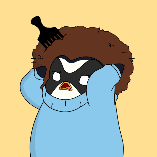 Stressed Scream GIF by Pudgy Penguins
