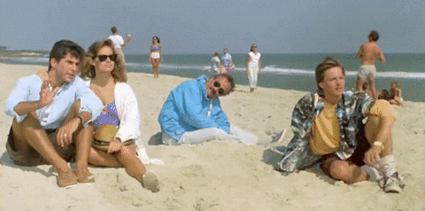 Image result for funny make gifs motion images of 'weekend at bernies