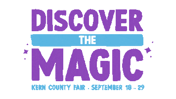 Magic Kcfair Sticker by Kern County Fair