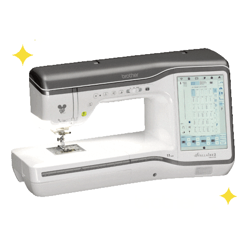 Sewing Machine Sticker by Brother USA